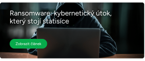 Hacker útočí na data a systémy. Ransomware je kybernetický útok, který stojí firmy statisíce.