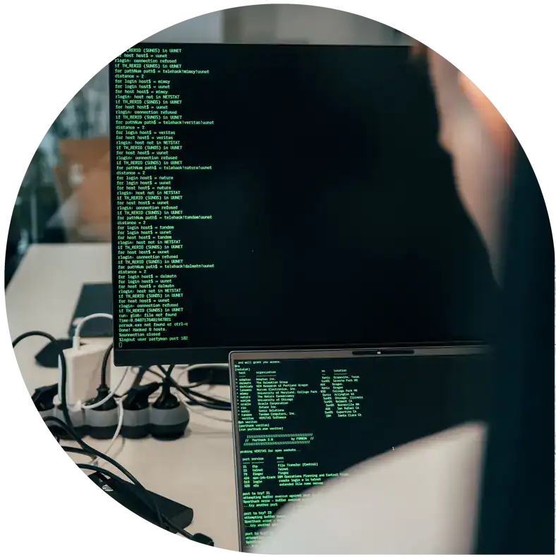 Penetrační tester při práci